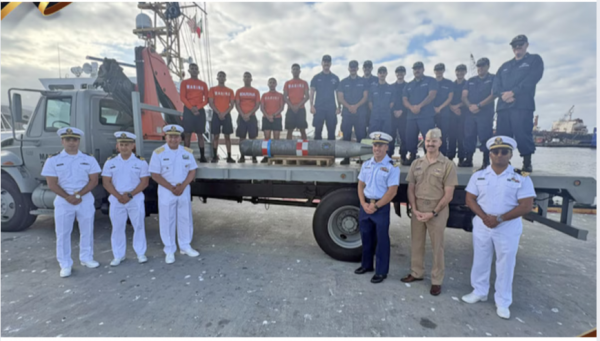 EU perdió un torpedo durante ejercicio militar y terminó en México: Así llegó a Ensenada